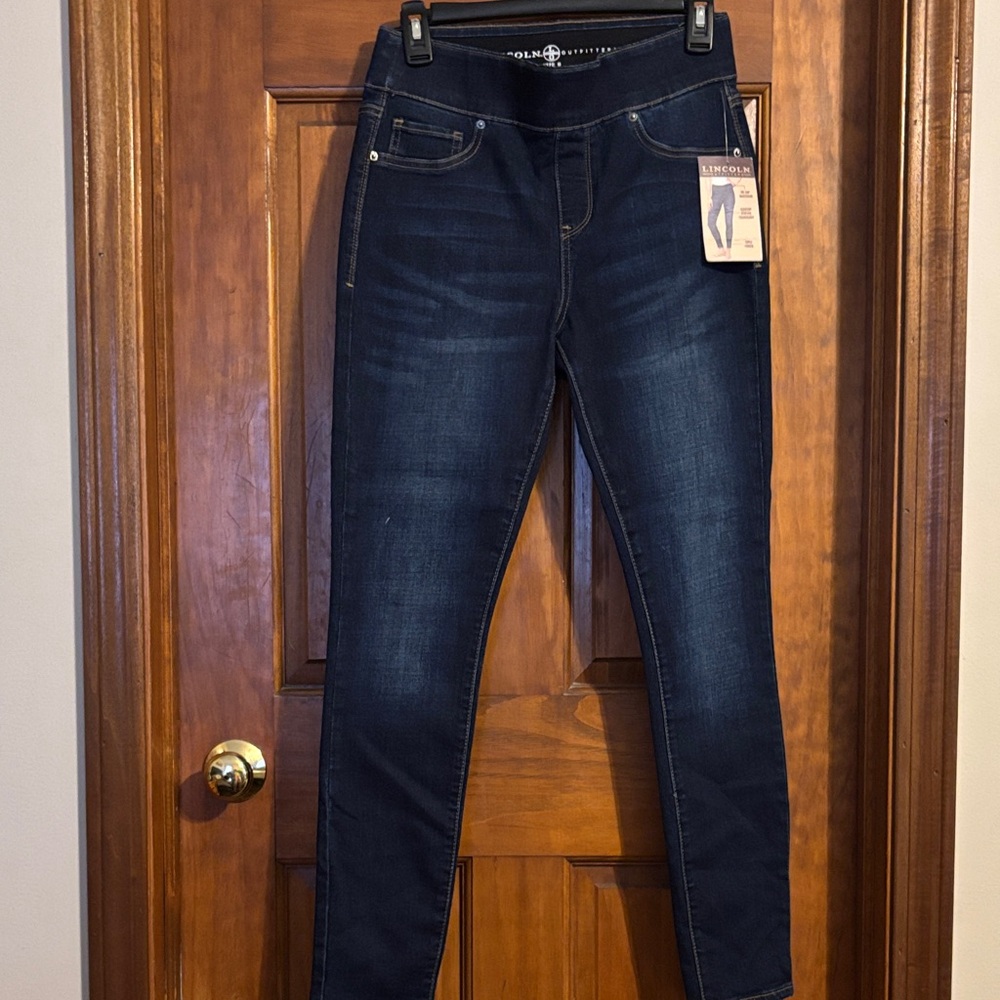 Lincoln Heather Dark Indigo Skinny Jeans - Women